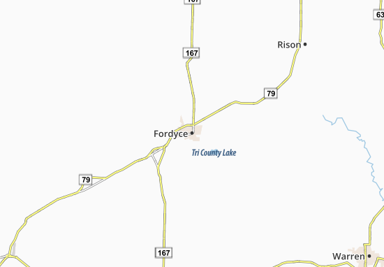 Mapa Fordyce