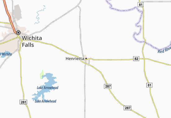 Kaart Plattegrond Henrietta
