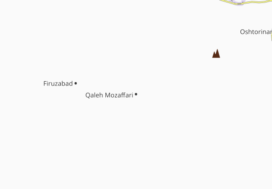 Mapa Qaleh Mozaffari