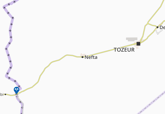 Mapa Nefta