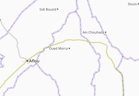 Mapa Oued Morra