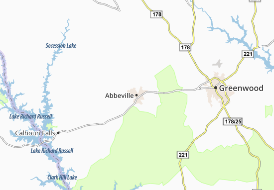Mapa Abbeville