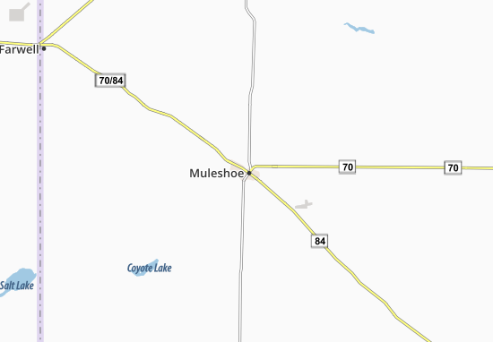 Mapa Muleshoe