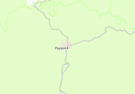 Karte Stadtplan Payson