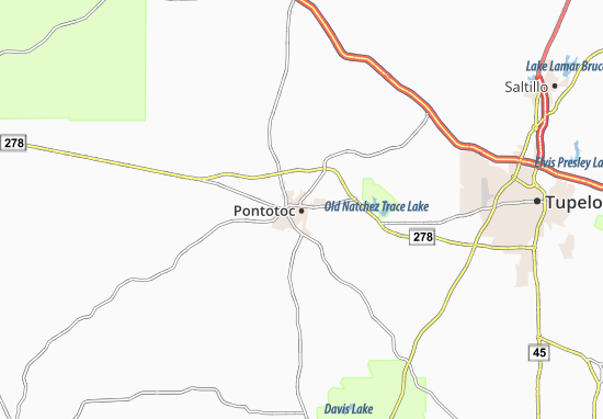 Pontotoc Map