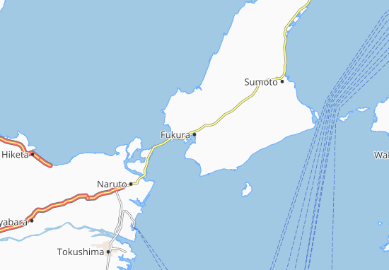 Mapa Fukura