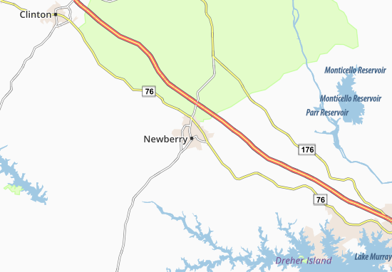 Mapa Newberry