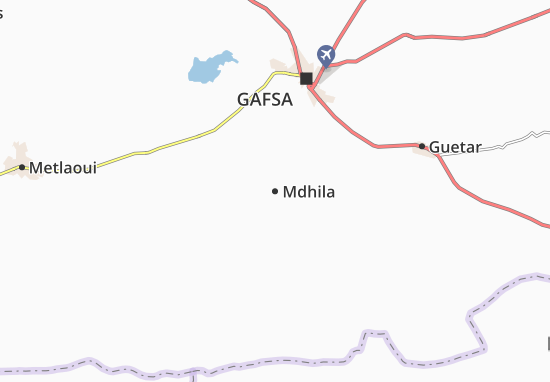 Mapa Mdhila
