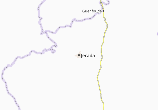 Karte Stadtplan Jerada