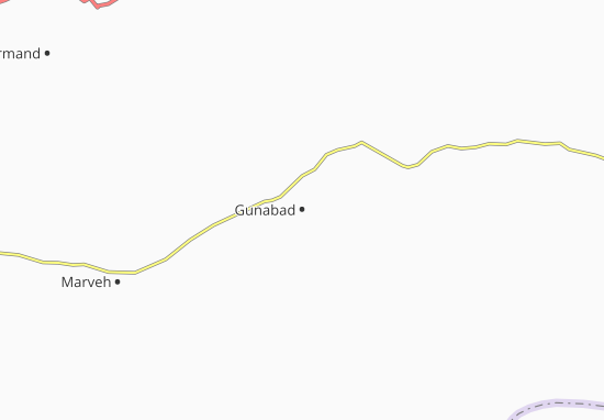 Mapa Gunabad
