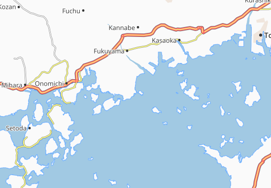 Karte Stadtplan Tomocho