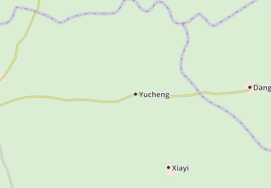 Yucheng Map