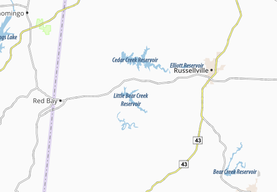 Kaart MICHELIN Old Nauvoo - plattegrond Old Nauvoo - ViaMichelin