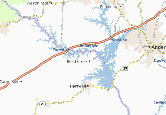 Reed Creek Map