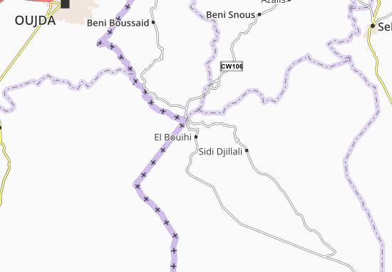 Mapa El Bouihi