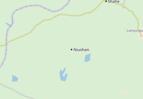 Mapa Niushan