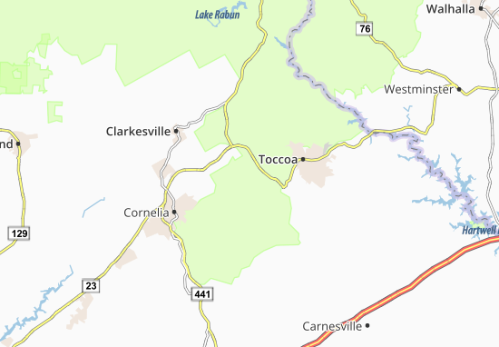 Mapa Ayersville