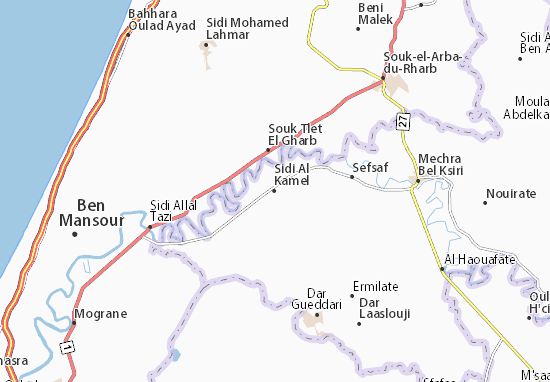 Sidi Al Kamel Map