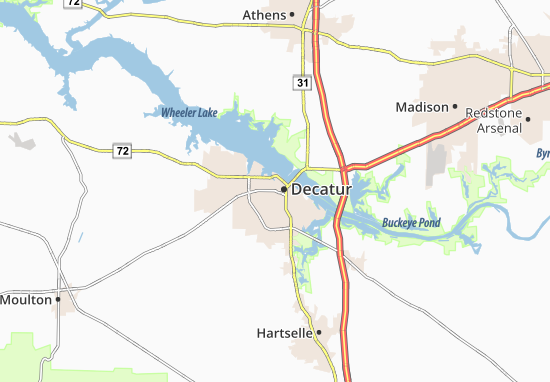 Carte-Plan West Decatur