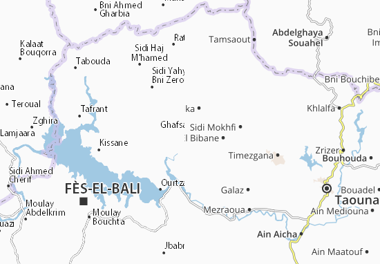 Mapa Ghafsai