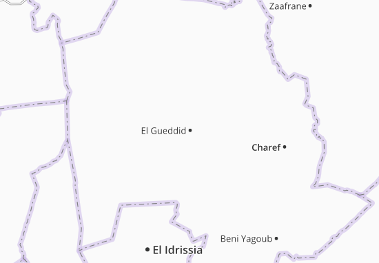 Mapa El Gueddid
