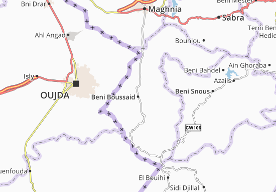 Beni Boussaid Map