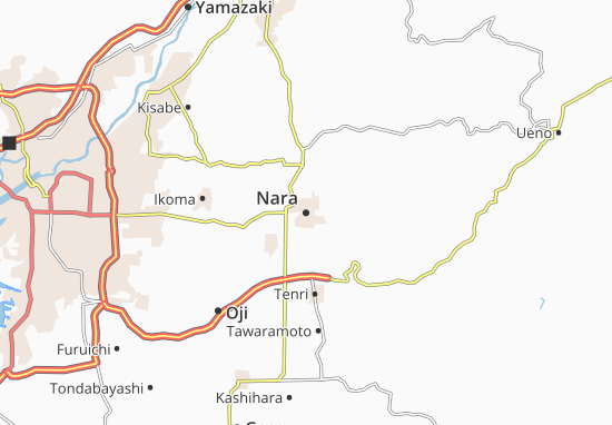 Mapa Nara