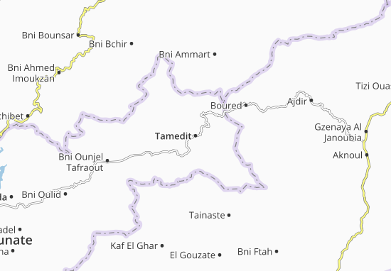 Mapa Tamedit