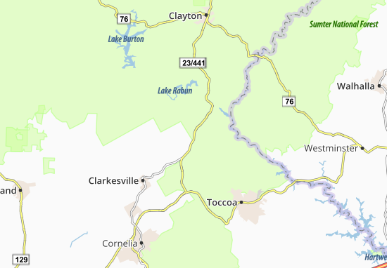 Mapa Turnerville