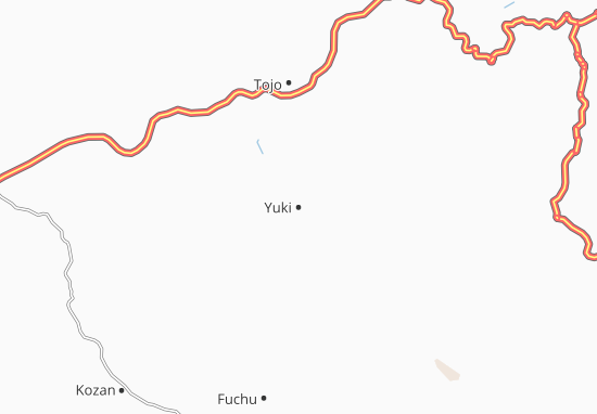 Mapa Yuki
