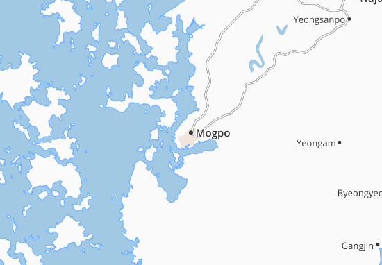 Kaart Plattegrond Mogpo
