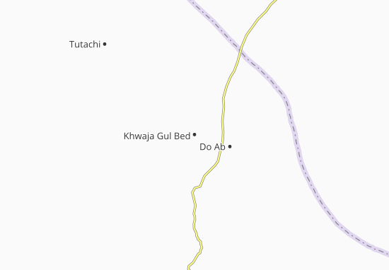 Carte-Plan Khwaja Gul Bed