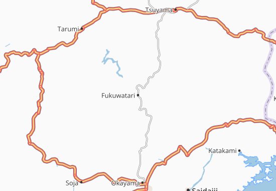 Mapa Fukuwatari