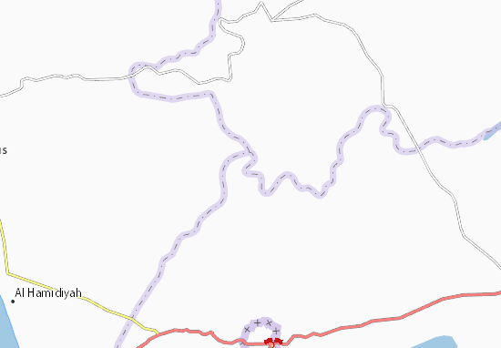 Karte Stadtplan Juwaykhat