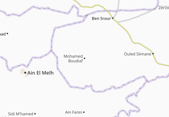 Mapa Mohamed Boudiaf