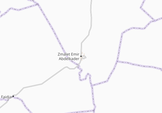 Mapa Zmalet Emir Abdelkader
