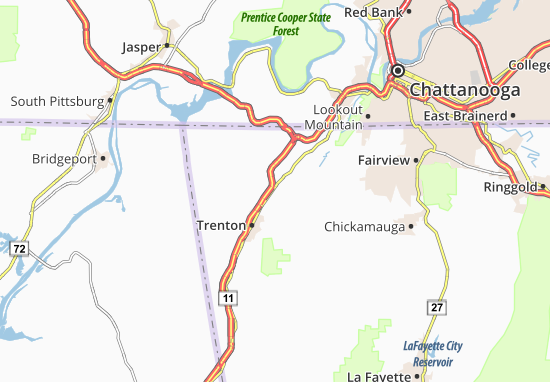 MICHELIN-Landkarte New England - Stadtplan New England - ViaMichelin