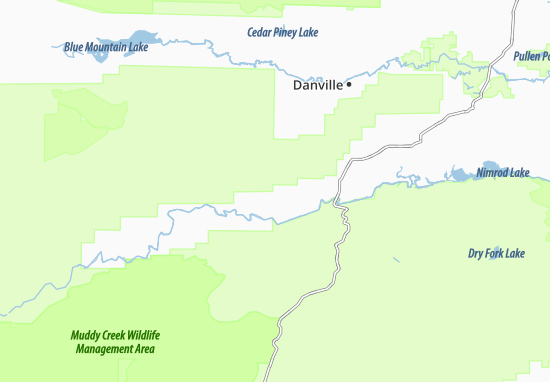 Kaart Plattegrond Briggsville