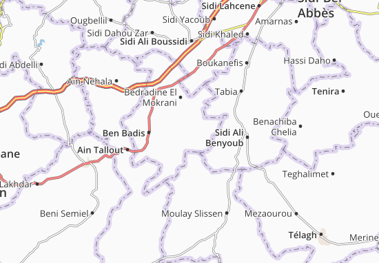 Mapa Chetouane Belaila