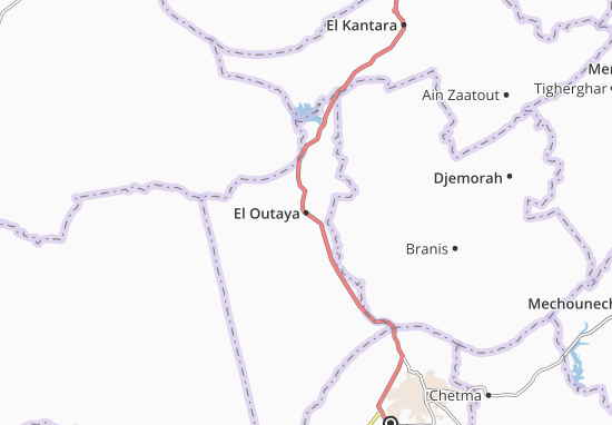 El Outaya Map