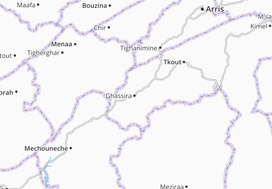Mapa Ghassira