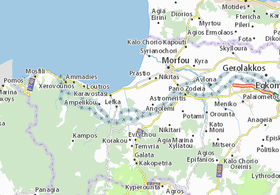 Karte Stadtplan Elia