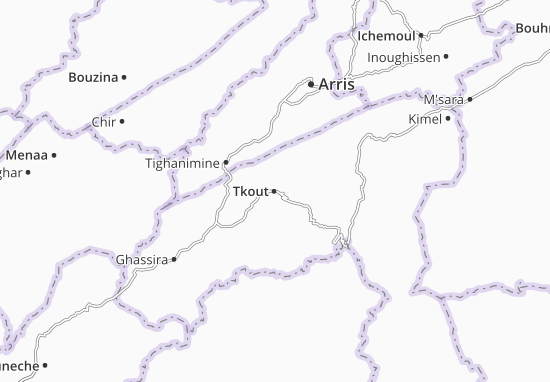 Karte Stadtplan Tkout