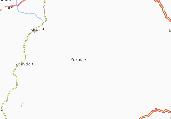 Mapa Yokota