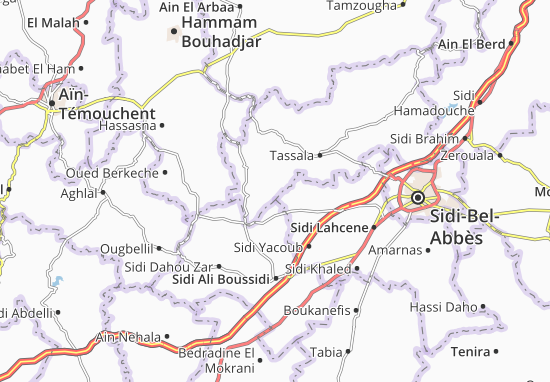 Karte Stadtplan Sehala Thaoura