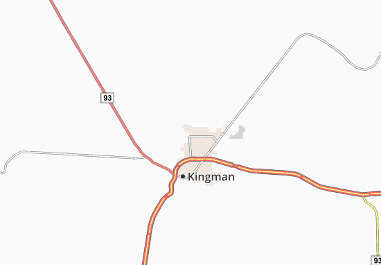 Mapa New Kingman-Butler
