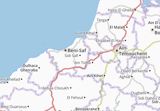 Carte-Plan Sidi Safi