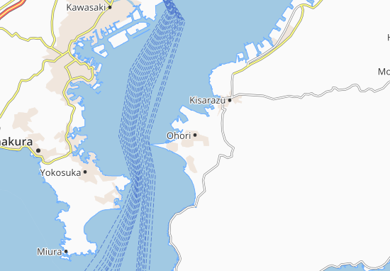 Mapa Ohori