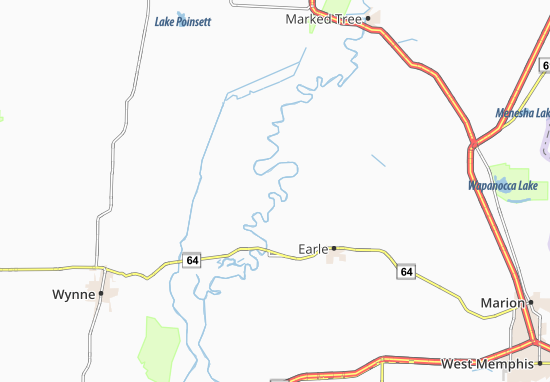 Mapa Togo