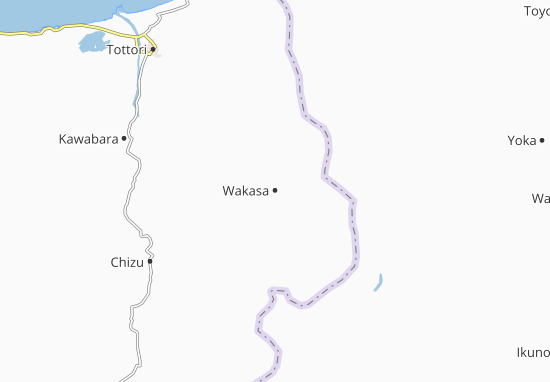 Mapa Wakasa